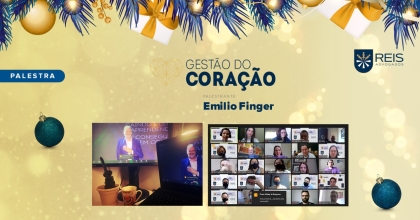 Emilio Finger apresenta a palestra Gestão do Coração