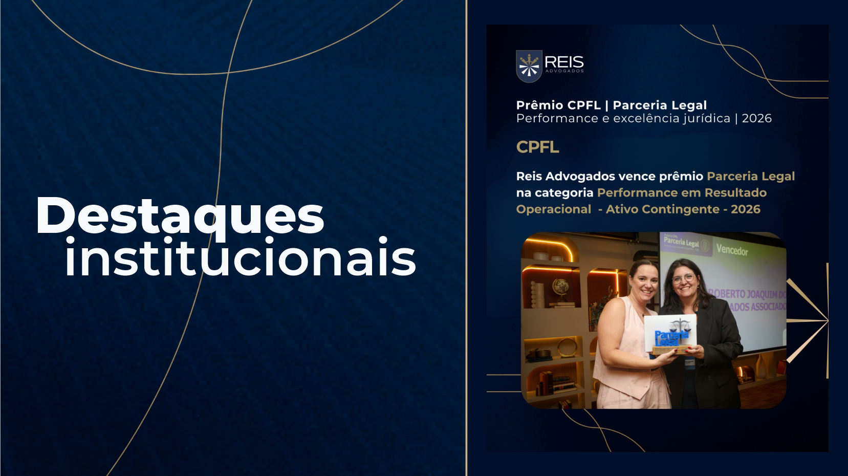 Conquista no Prêmio Parceria Legal, promovido pelo CPFL Energia