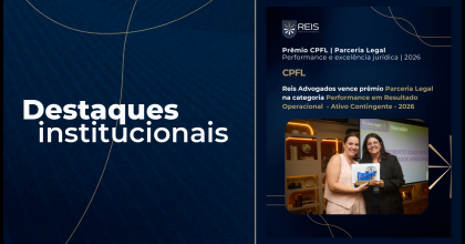 Conquista no Prêmio Parceria Legal, promovido pelo CPFL Energia