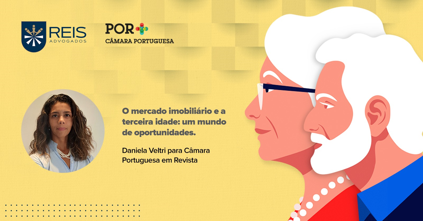 Daniela Veltri para Câmara Portuguesa em Revista 