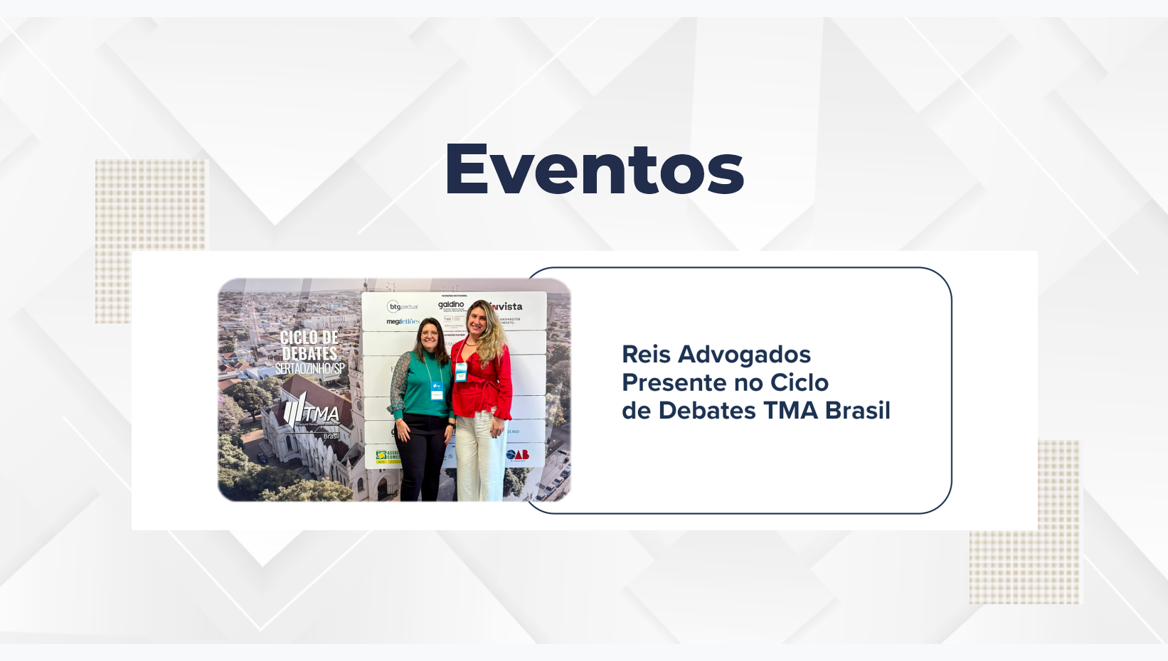 Ciclo de Debates TMA Brasil reuniu especialistas