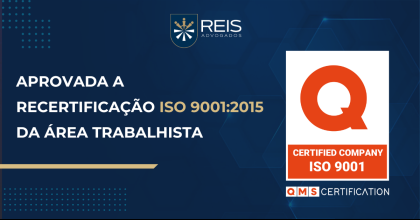 RECERFICAÇÃO ISO 9001:2015 