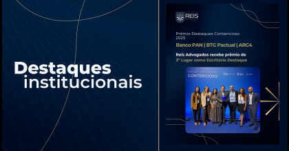 Conquista no Prêmio Destaques Contencioso do Banco Pan, BTG Pactual e Arc4