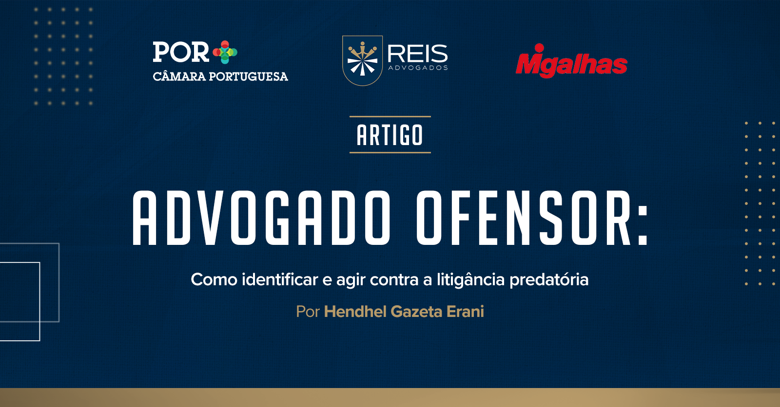 | Reis na Mídia | Advogado Ofensor: Como identificar e agir contra a litigância predatória