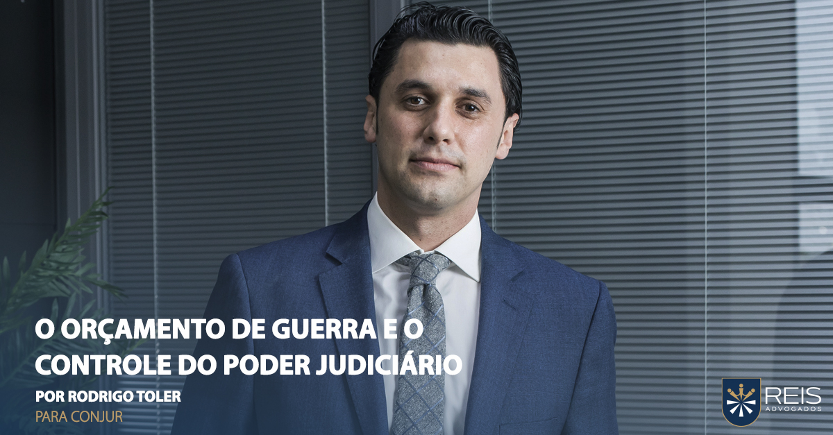 Artigo do advogado Rodrigo Toler publicado no ConJur